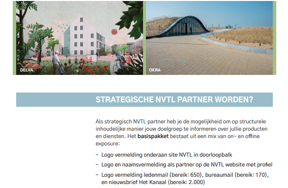 Strategisch partnershippakket voor de NVTL